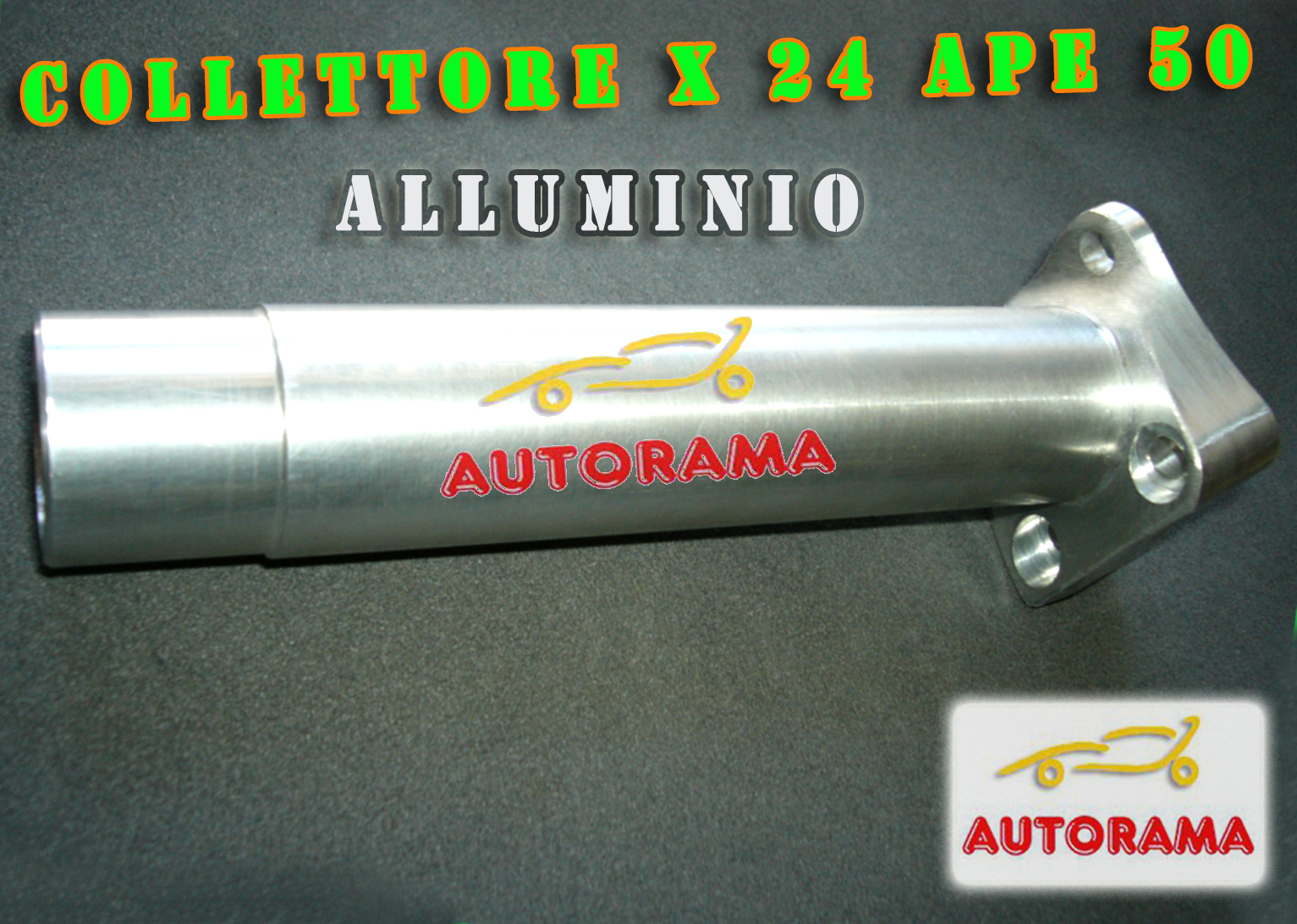 Collettore Aspirazione APE 24 Carburatore Ø24 Alluminio