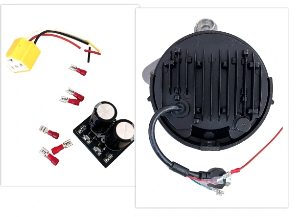 Faro Anteriore EVOK Iron LED per Vespa PK – Plug & Play | 7000 Lm