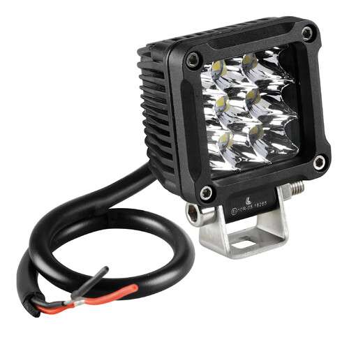 Faro Ausiliario Auto Moto a 9 Led – 9/32V – Bianco