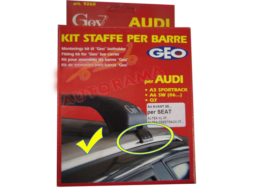 Gev Barre Portatutto Geo Silver Station-Wagon – Universali S9200