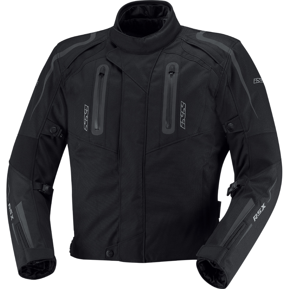 Giacca Moto IXS Drake in tessuto Black