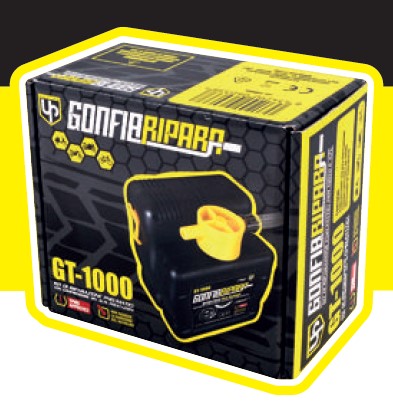 GONFIA e RIPARA GT-1000 Kit riparazione pneumatici moto