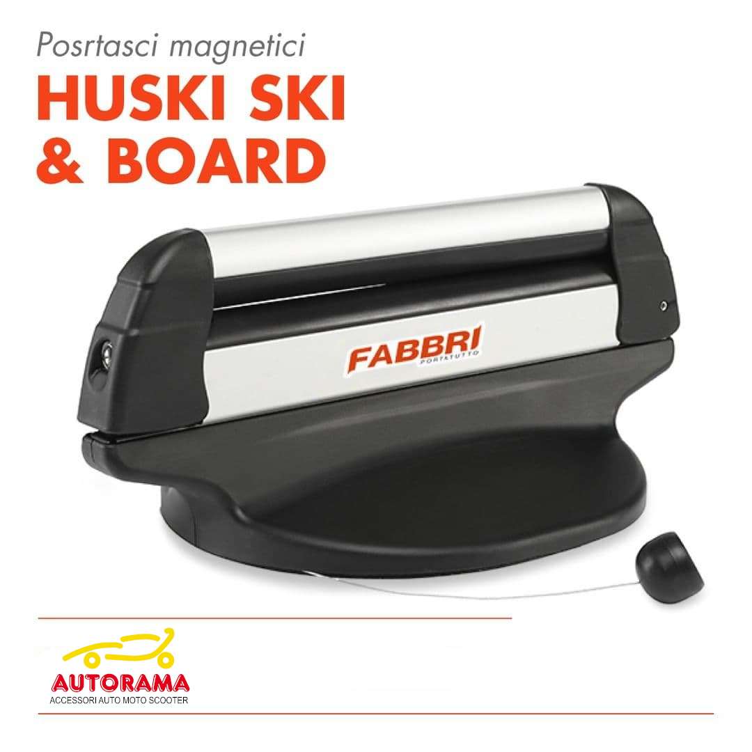HUSKI Ski & Board Fabbri PortaSci & SnowBoard Magnetico