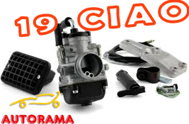 Impianto Alimentazione Ciao MALOSSI ø 19 Carburatore PHBG 19 B