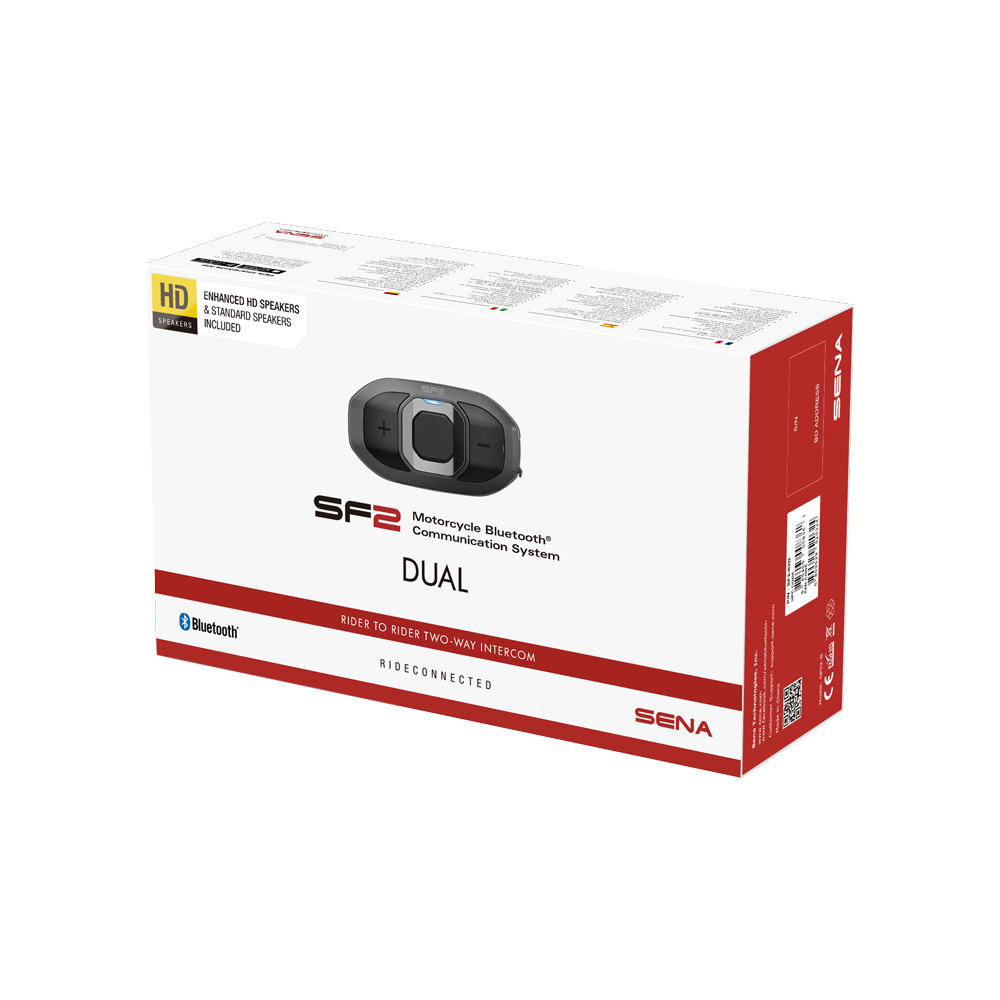 Interfono Moto/Scooter Bluetooth Sena SF2-02D Dual