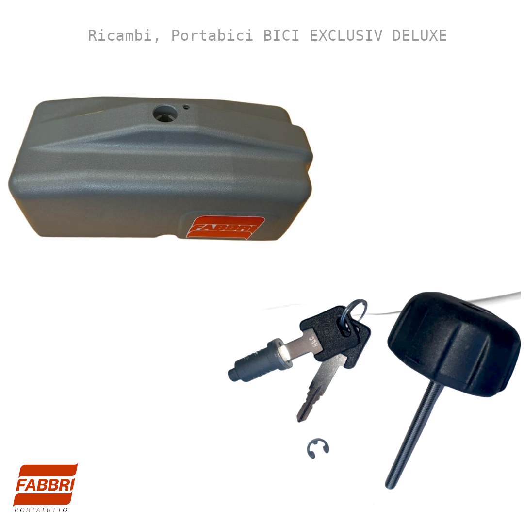 Kit Ricambio Serratura FABBRI Exclusiv Deluxe con Cover Originale