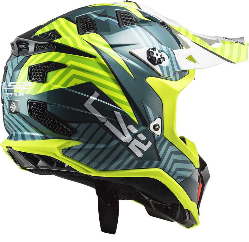 LS2 MX700 SUBVERTER ASTRO GL. COBALT H-Vis YELLOW