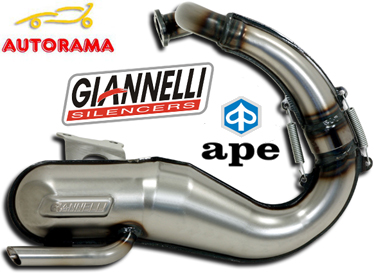 Marmitta Giannelli Piaggio APE 50 – corsa corta 30055