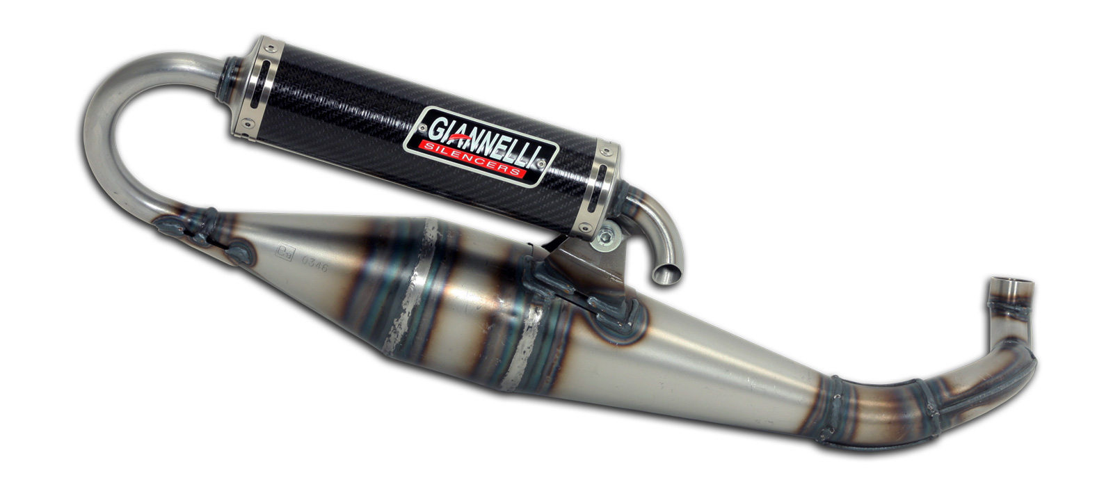 Marmitta GIANNELLI Shot V4 BOOSTER Omologata – 31604V4