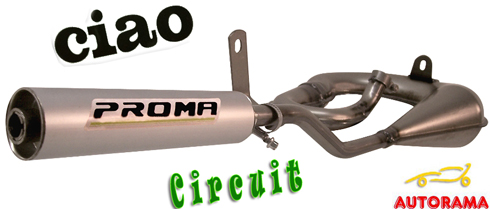 Marmitta PROMA Circuit Piaggio Ciao /Bravo