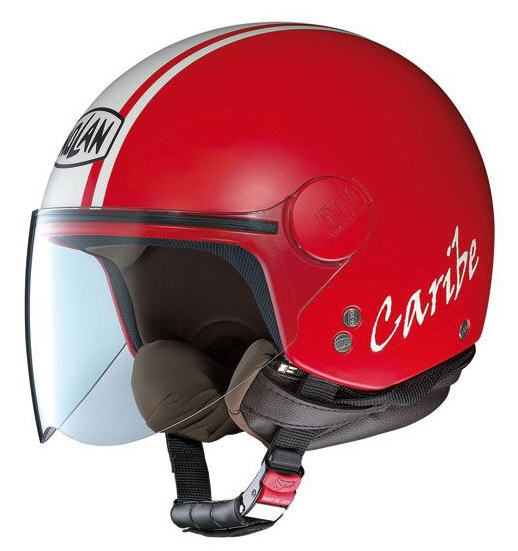 Nolan Casco N20 Traffic Caribe Plus – flat rosso