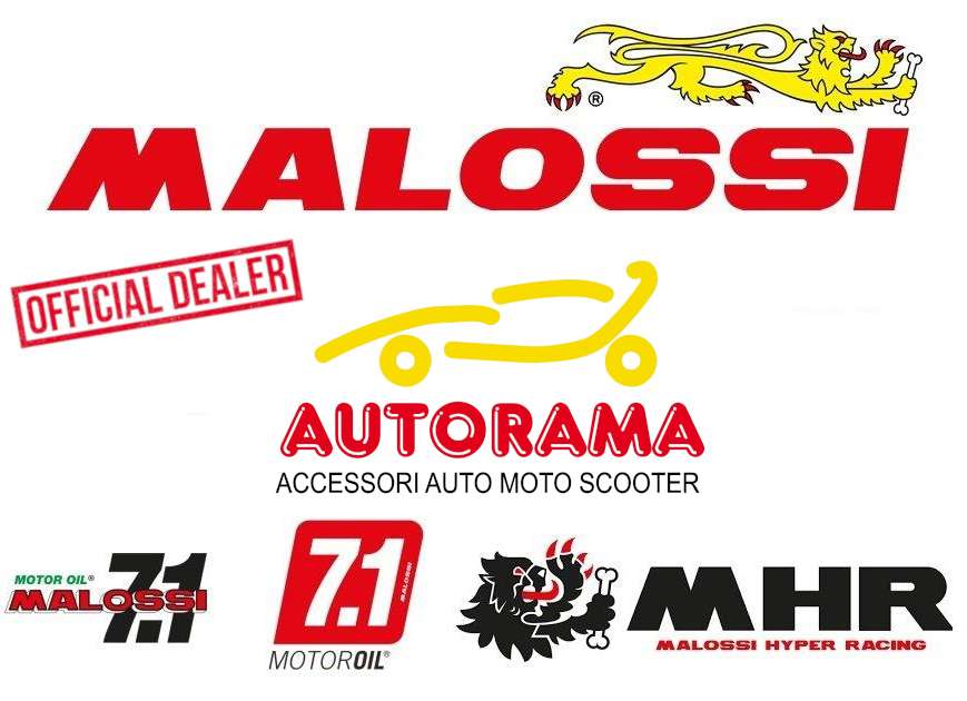 Olio Motore Malossi 7.1 4T Oil Sport Engine SAE 10W-40 JASO MA2 Per Moto
