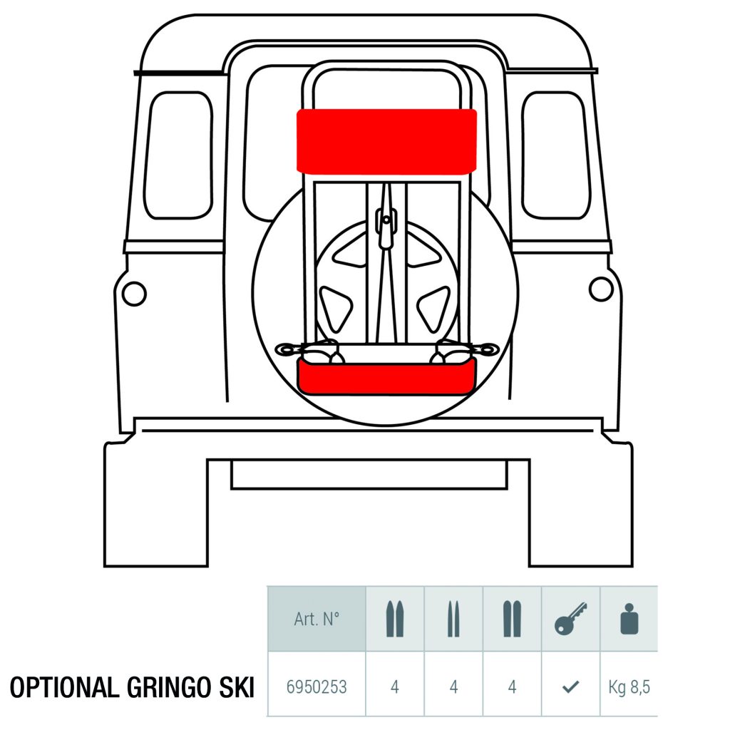 OPTIONAL GRINGO SKI Portasci – Fabbri