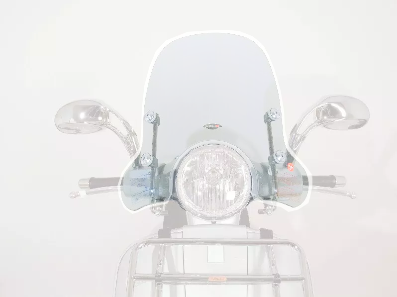 Parabrezza Vespa GT 200 – GTS 125 ie -250 ie -300 ie cupolino trasparente