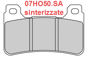 Pastiglie Freni Brembo Honda CBR 600 RR Anteriori -coppia-
