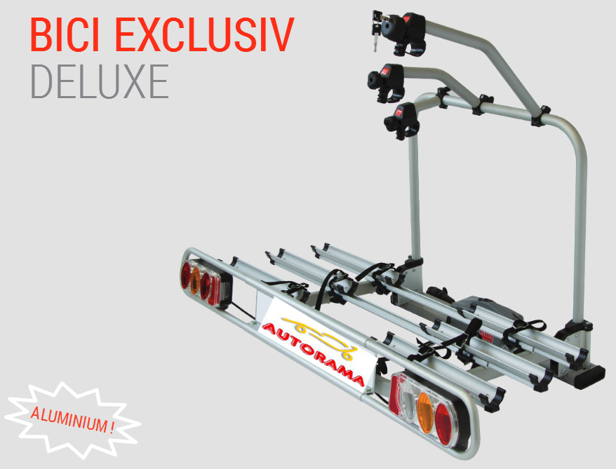 Portabici BICI EXCLUSIV DELUXE 3 Gancio Traino – Fabbri