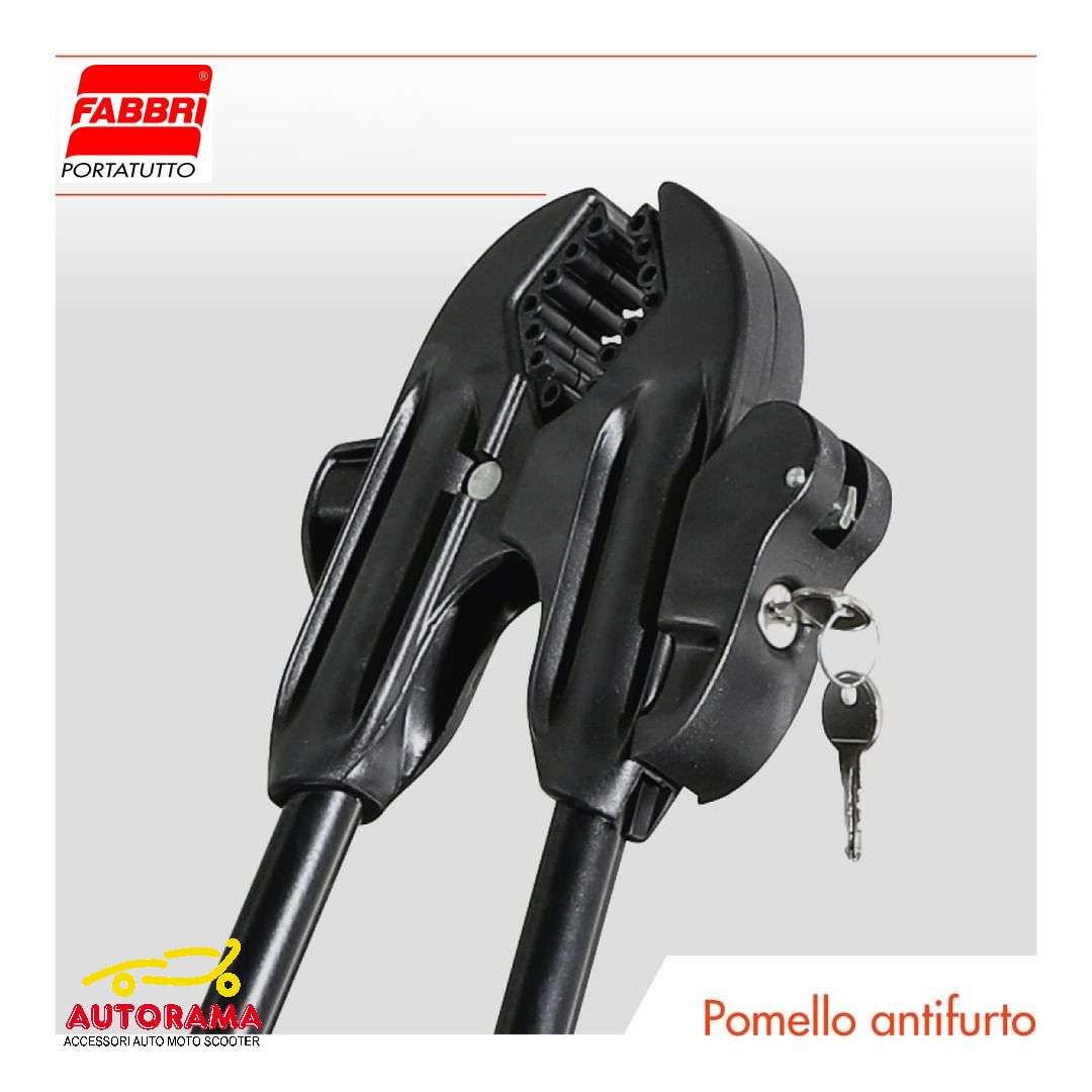 Portabici da Tetto BICI 3000 ALU NEW – Fabbri