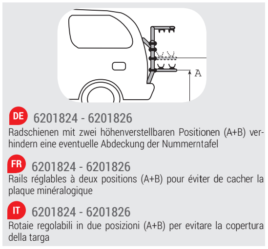 PortaBici Elettrica BICI OK 2 ELEKTROBIKE Van Fabbri