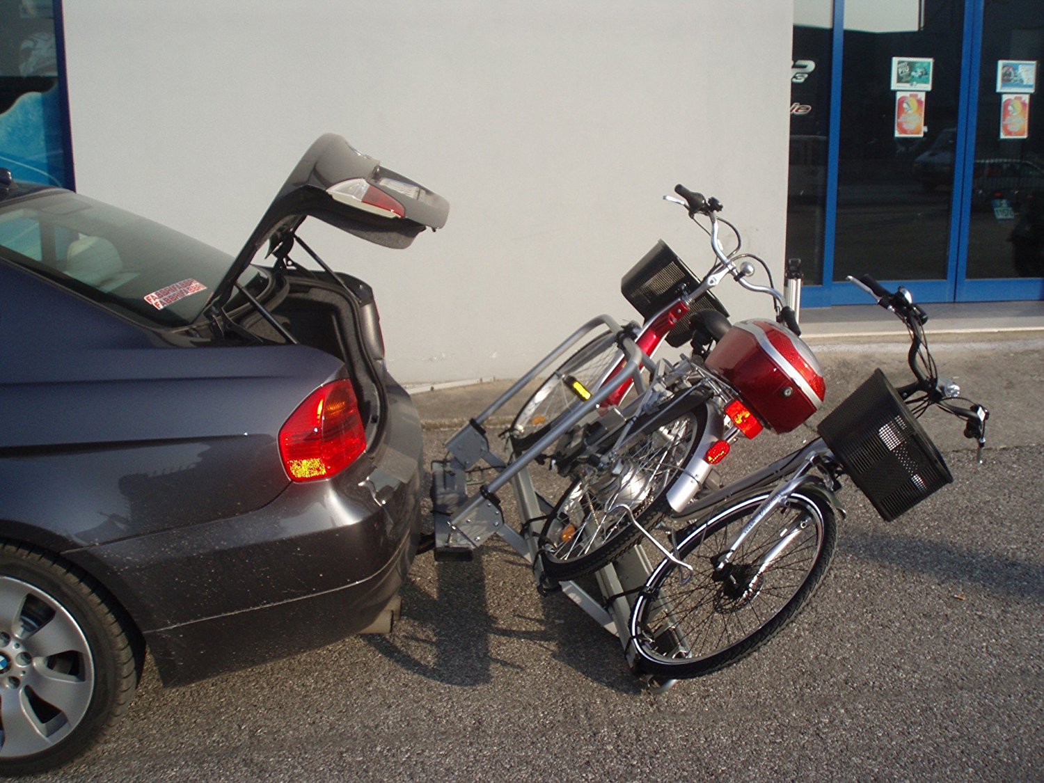 Portabici Elettrica ELEKTROBIKE Exclusiv Deluxe Gancio Traino
