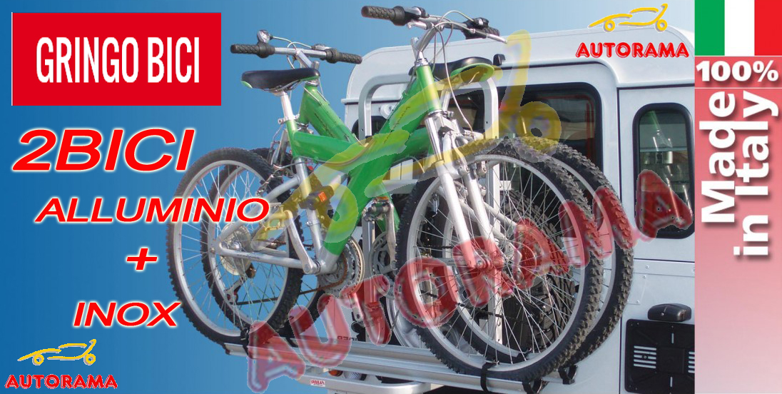 PORTABICI Fuoristrada Ruota POSTERIORE GRINGO BICI Fabbri