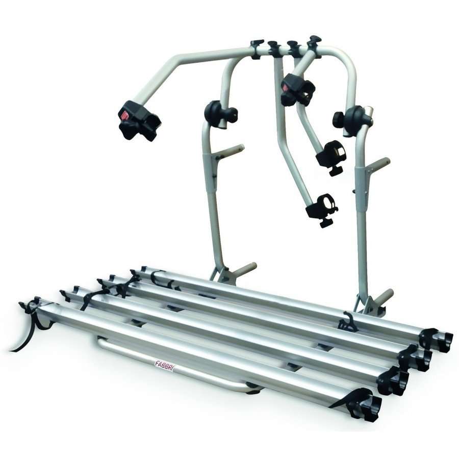 Portabici per Camper Posteriore Fabbri – Bici OK Compatto Camper – 4 Bici