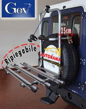 Portabici Ruota Posteriore Fuoristrada 4×4 GEV Brennero