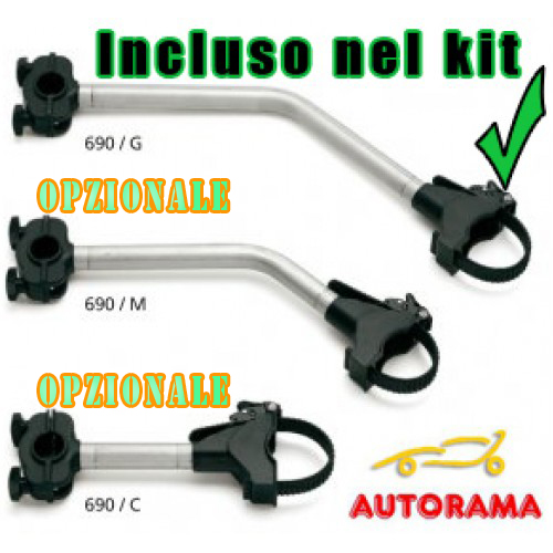 Portabici Ruota Posteriore Fuoristrada 4×4 GEV Brennero