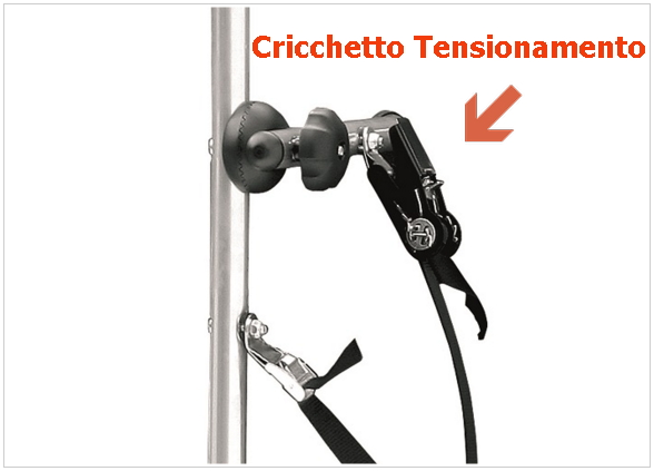 Portabici Ruota Posteriore Fuoristrada 4×4 GEV Brennero