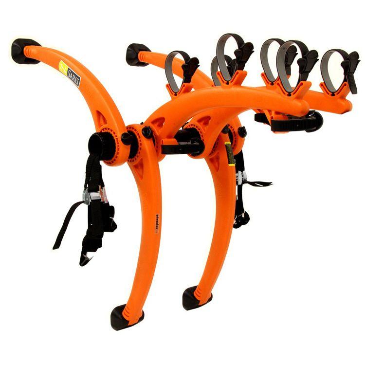 Portabici SARIS Bones Posteriore Tre 3 biciclette – Arancio