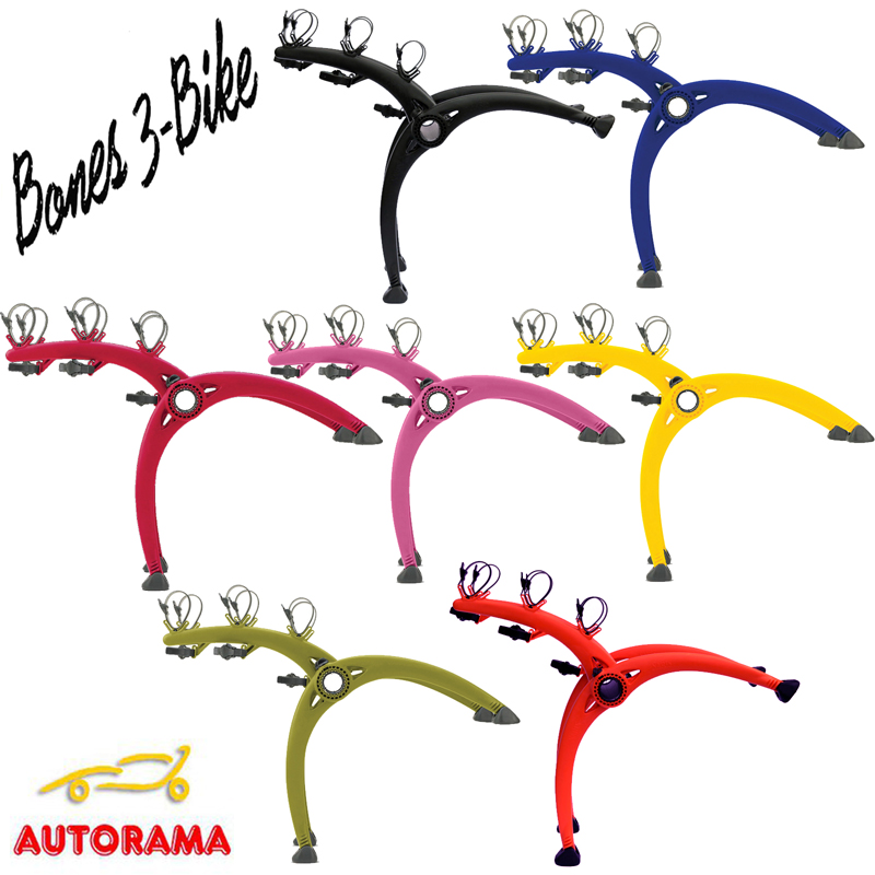 Portabici SARIS Bones Posteriore Tre 3 biciclette – Rosa