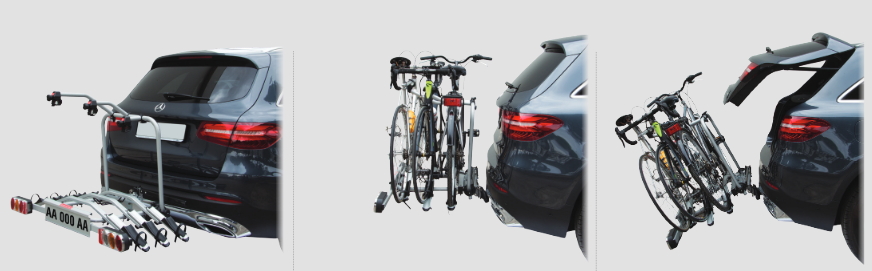 Portabici TECH-PRO-BIKE ATTACCO RAPIDO Gancio Traino