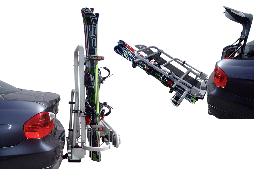 Portasci EXCLUSIV SKI & BOARD Deluxe Fabbri Gancio traino