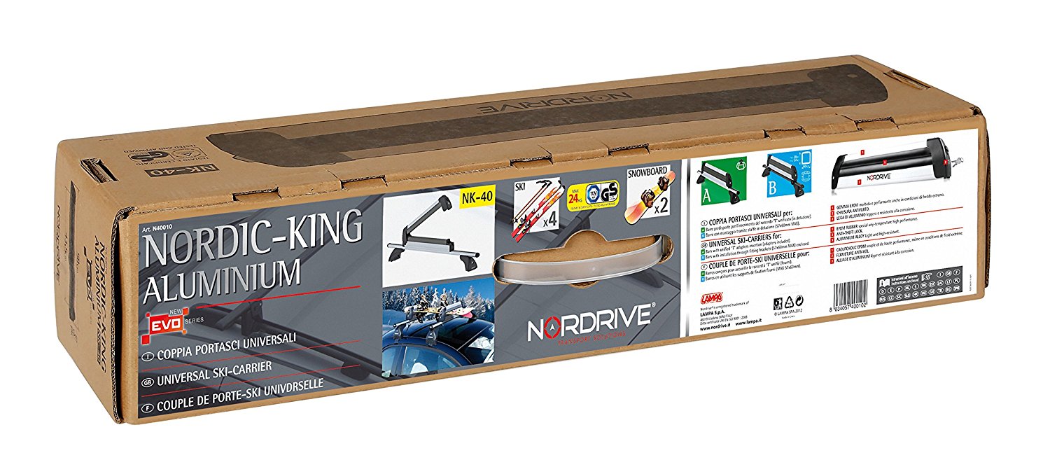 Portasci Lampa Nordic-King 4 alluminio EVO NK-40