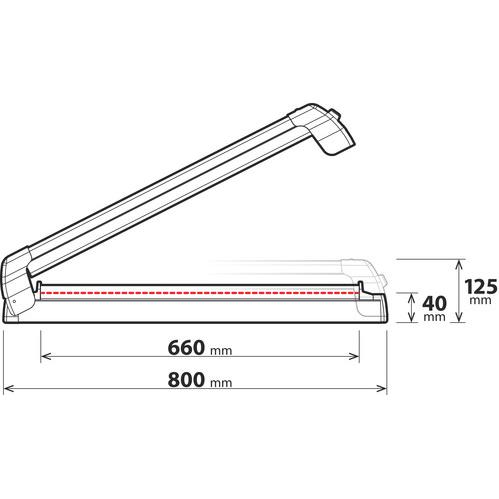 Portasci Lampa Nordic-King 6 alluminio EVO NK-60