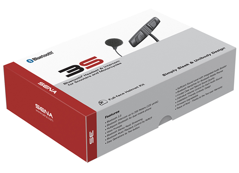 Sena Interfono Bluetooth Sena 3S-W Wired caschi integrali