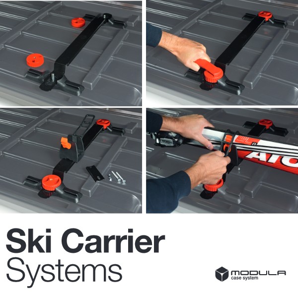 Ski Carrier Systems Portasci interno per Box tetto Modula