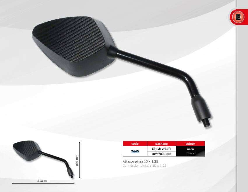 Specchietti FAR per Moto Universali ambidestri
