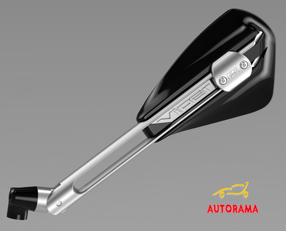 Specchietti FAR VIPER 1 In Alluminio Per Moto Universali 7196+7197
