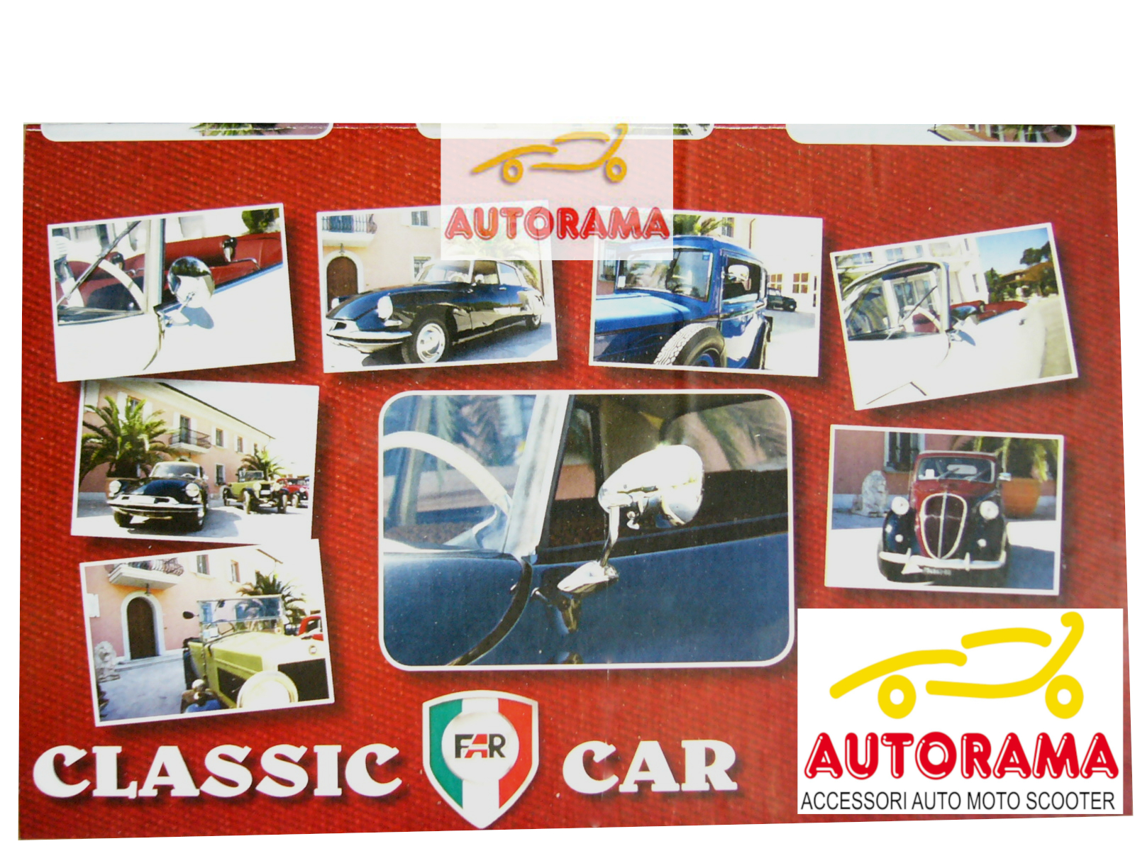 Specchietto laterale Cromato Auto Storiche/Vintage