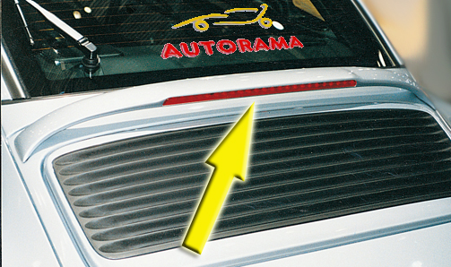 Spoiler Posteriore PORSCHE 964 /1989 – 1993 H663LK Stop 35 Led