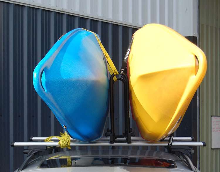 Supporto Accessorio per Barre da Tetto porta Kayak /Ok SUP