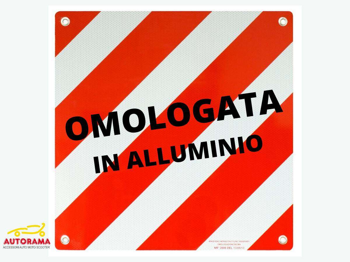 Tabella / Cartello carichi sporgenti – Omologata
