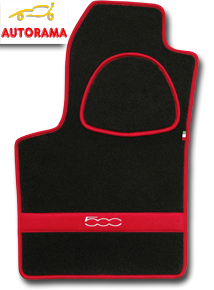 Tappetini Personalizzati Moquette Specifici Fiat 500 MY2007