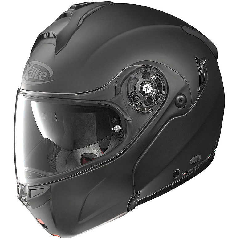 X-lite Casco X-1004 Elegance N-Com Flat Black/Nero opaco
