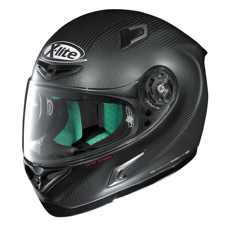 X-lite Casco X-802RR Ultra Carbon Puro Carbon Flat opaco