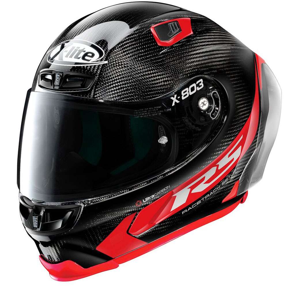 X-Lite X-803 RS Ultra Carbon – Hot Lap Rosso 013
