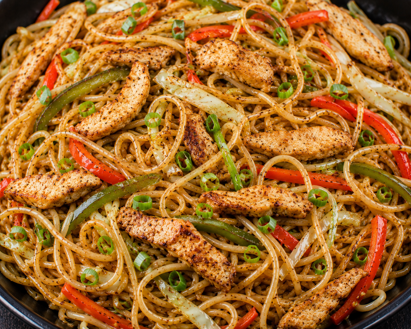 Chicken hakka noodles