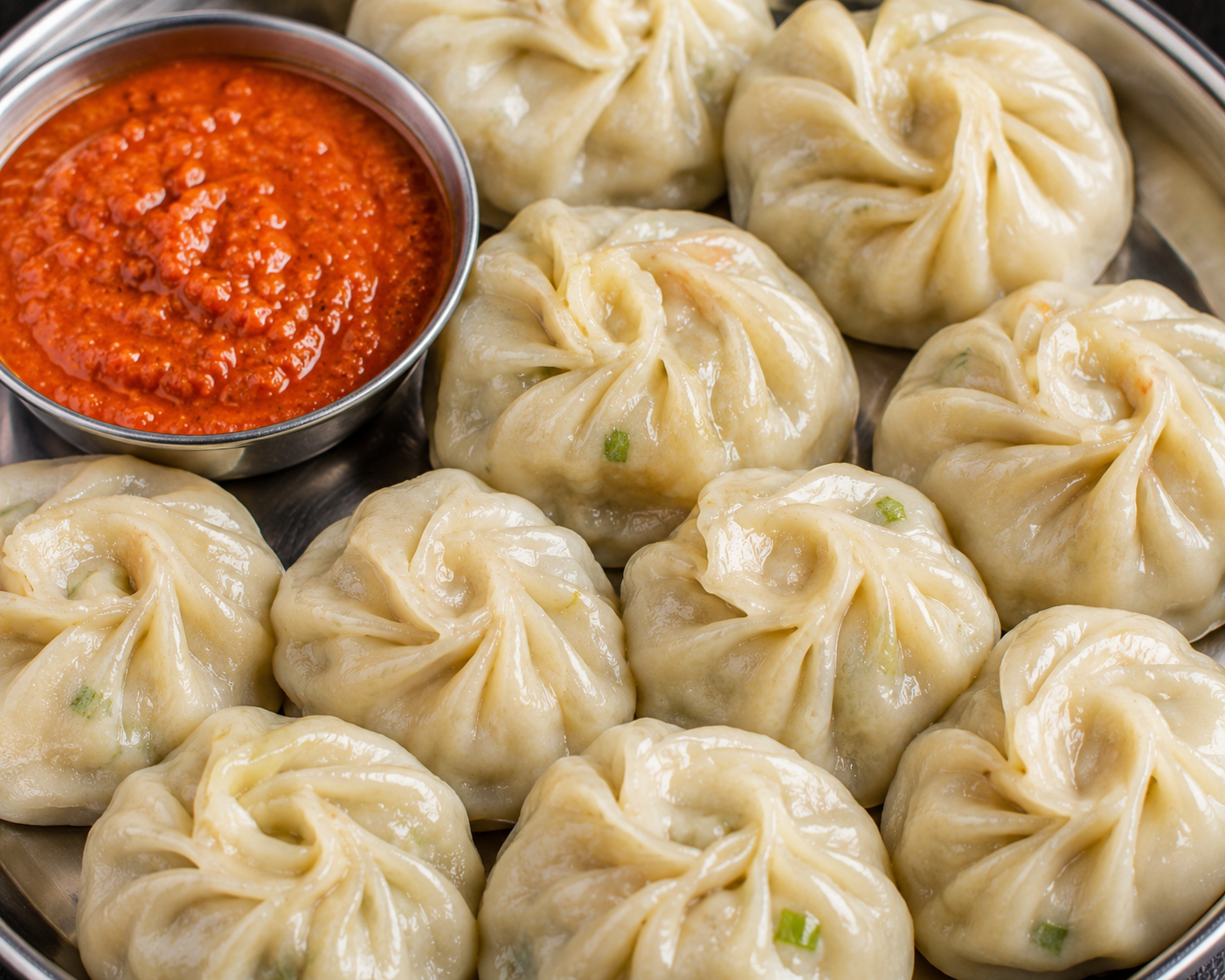 Veg momos (steamed)