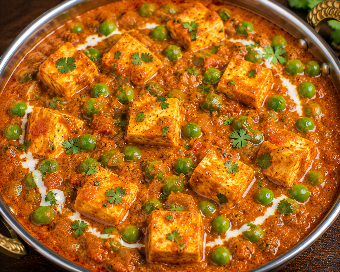 Matar paneer
