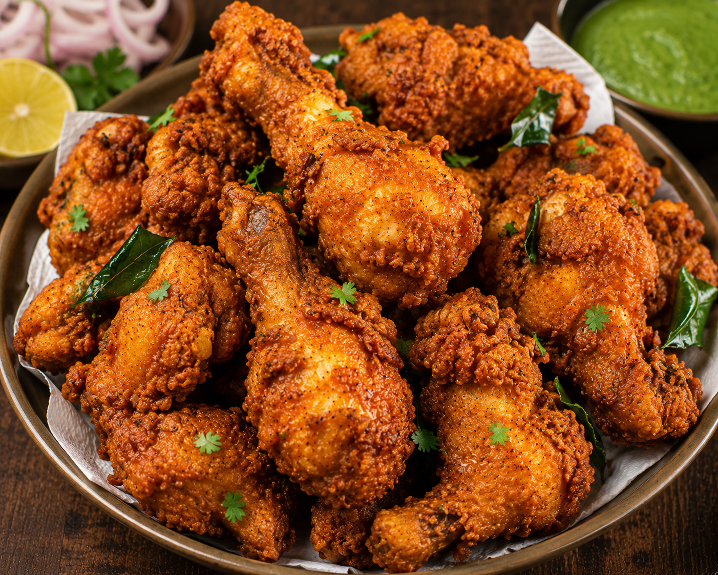 Crispy fried chicken (5 pcs)